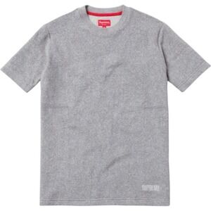 SUPREME TERRY TEE GREY |‎ PreOwned Excellent Condition | Sz: M